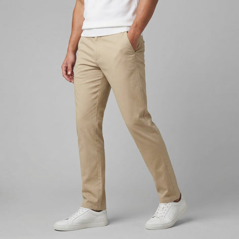 Men's Straight-Fit Chino Pants