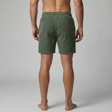 Men's Striped Swim Shorts