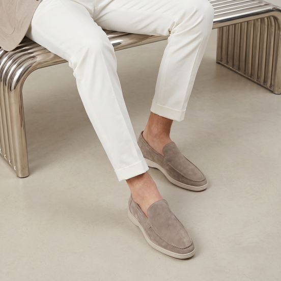 Men's Suede Loafers