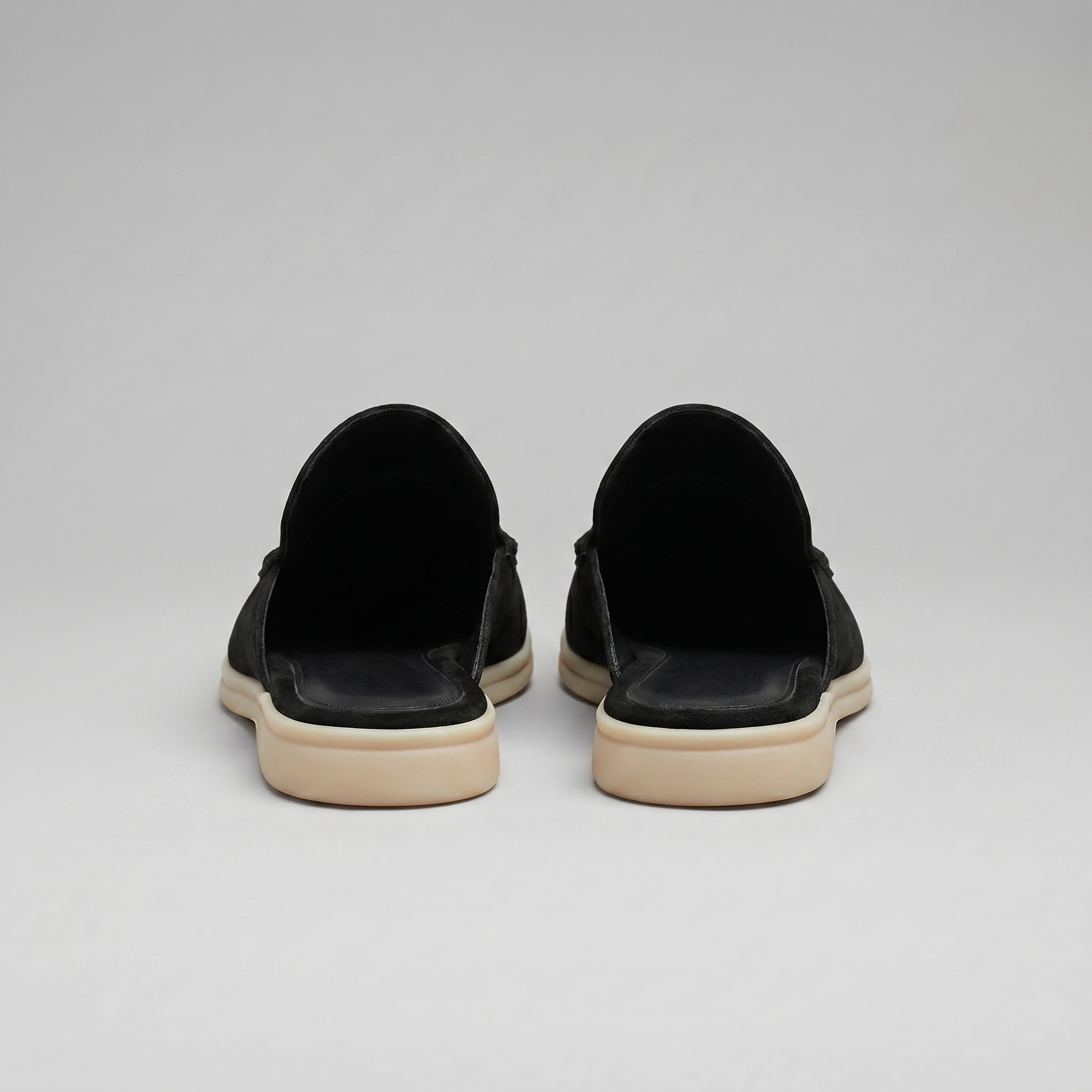 Men's Suede Backless Loafer Mules
