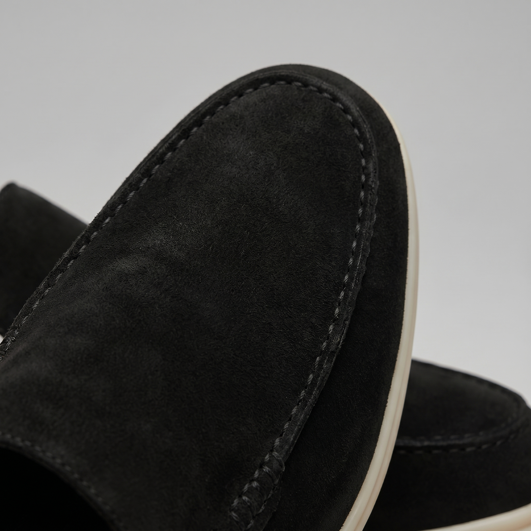 Men's Suede Backless Loafer Mules