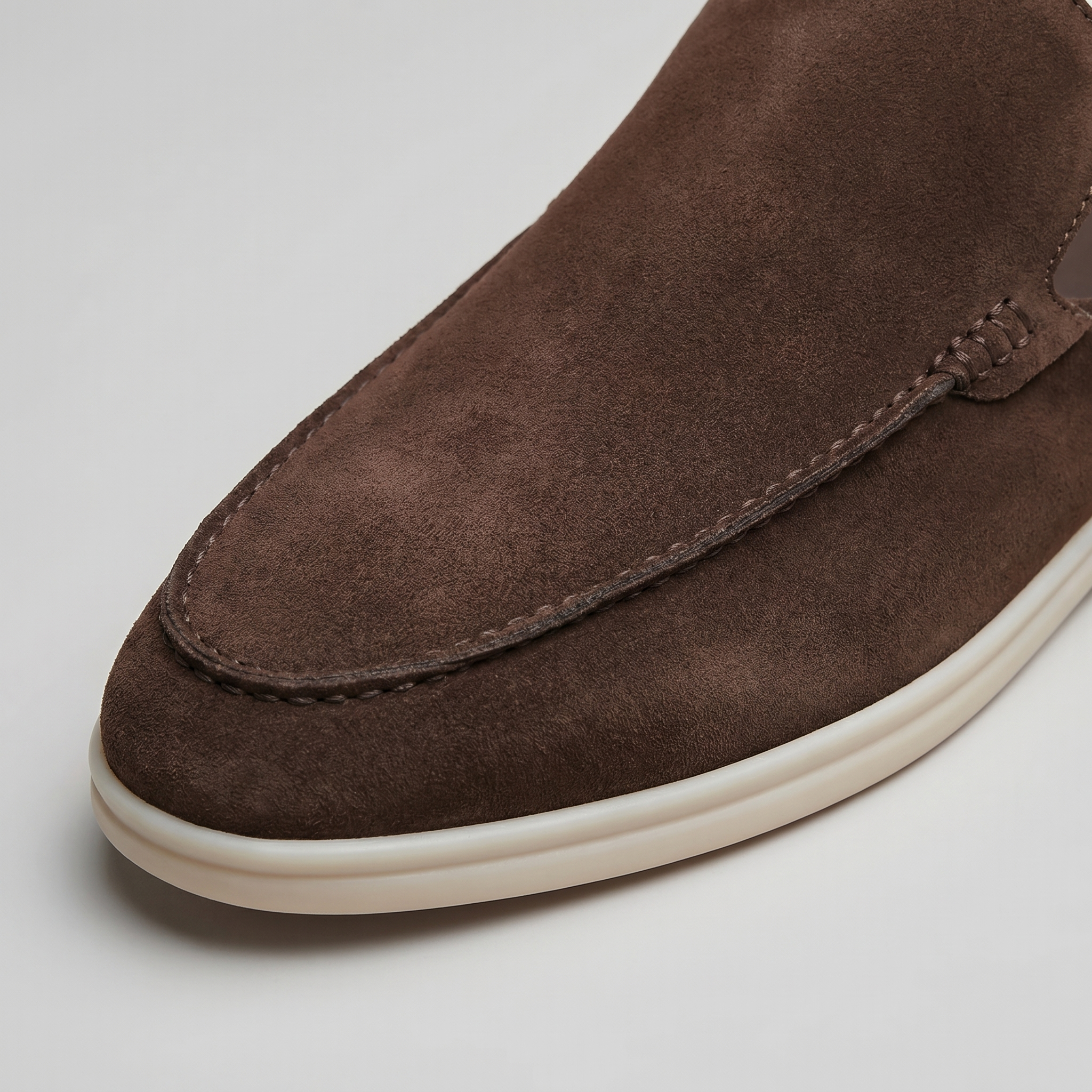 Men's Suede Backless Loafer Mules