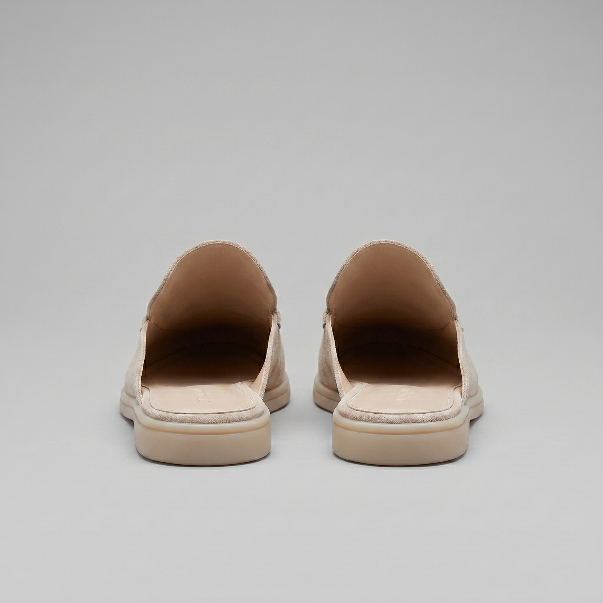 Men's Suede Backless Loafer Mules