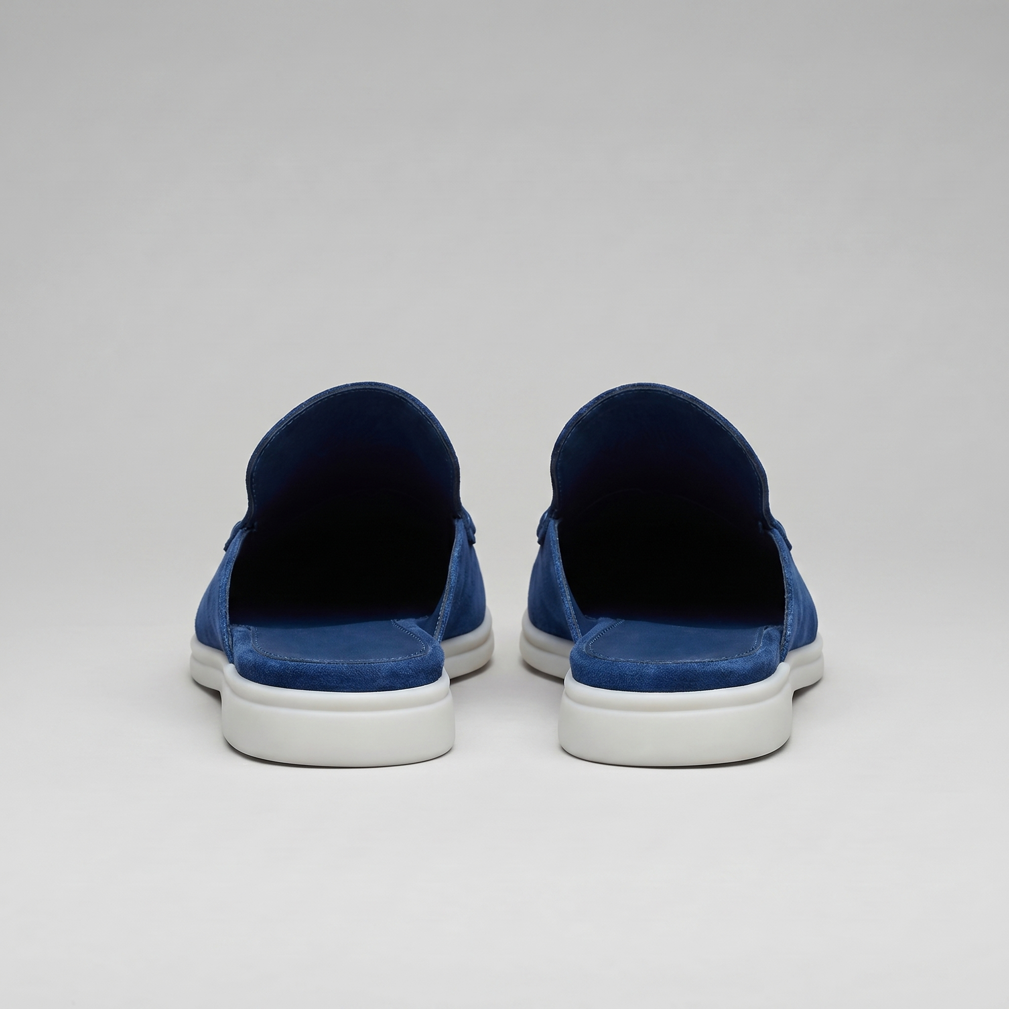 Men's Suede Backless Loafer Mules