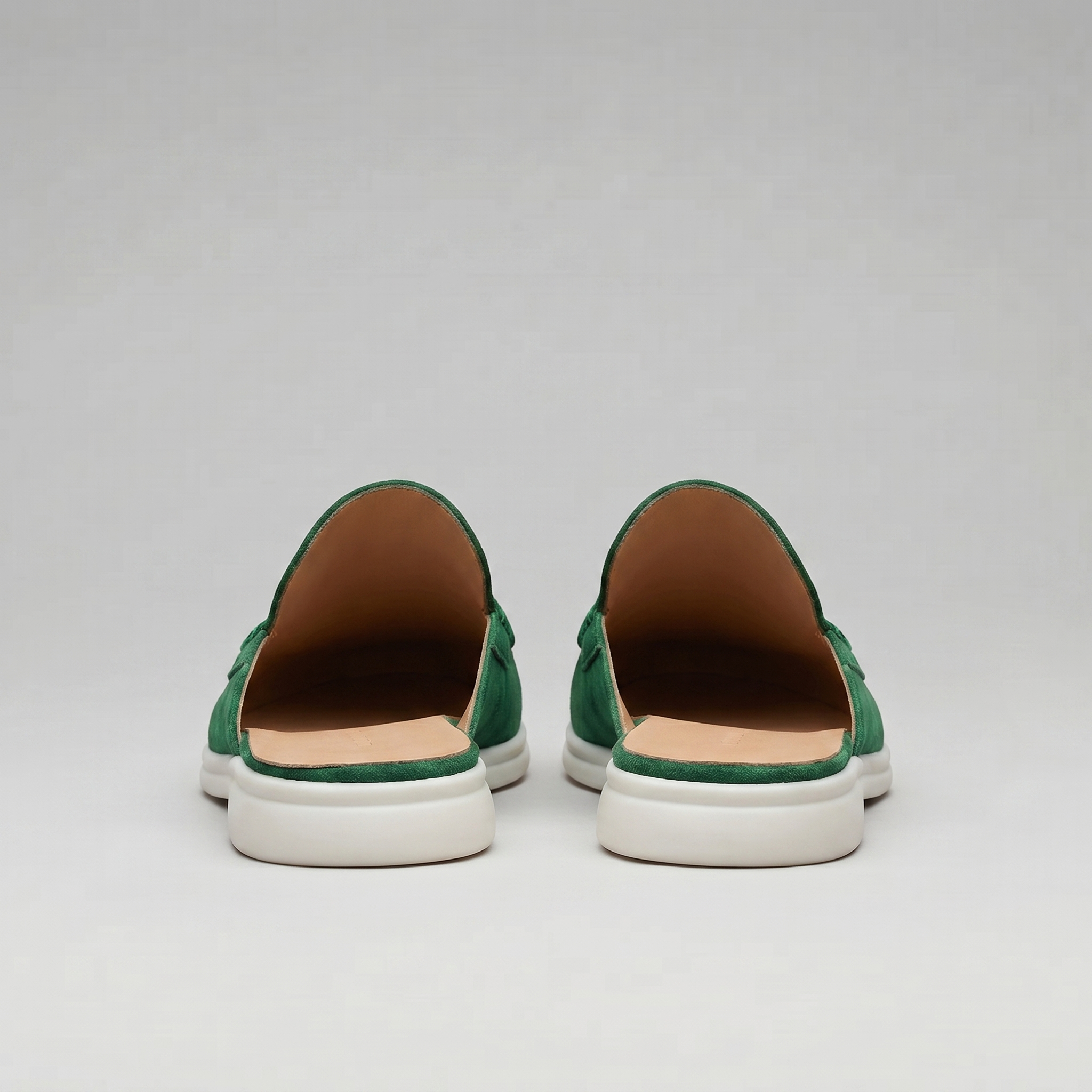 Men's Suede Backless Loafer Mules