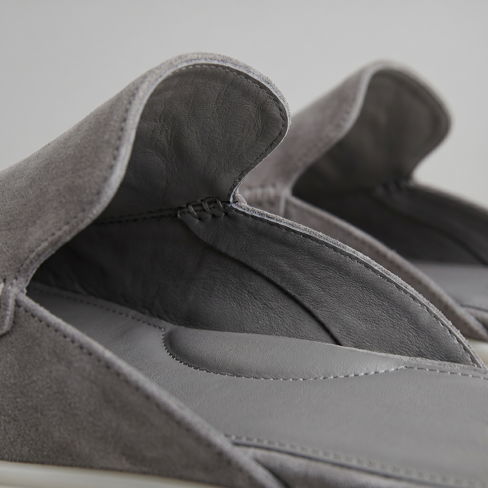 Men's Suede Backless Loafer Mules