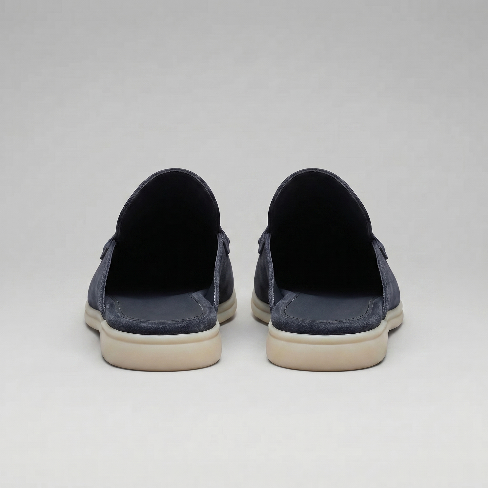 Men's Suede Backless Loafer Mules