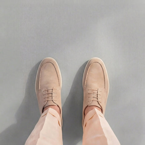 Men's Suede Shoes - Elegant Formal Footwear