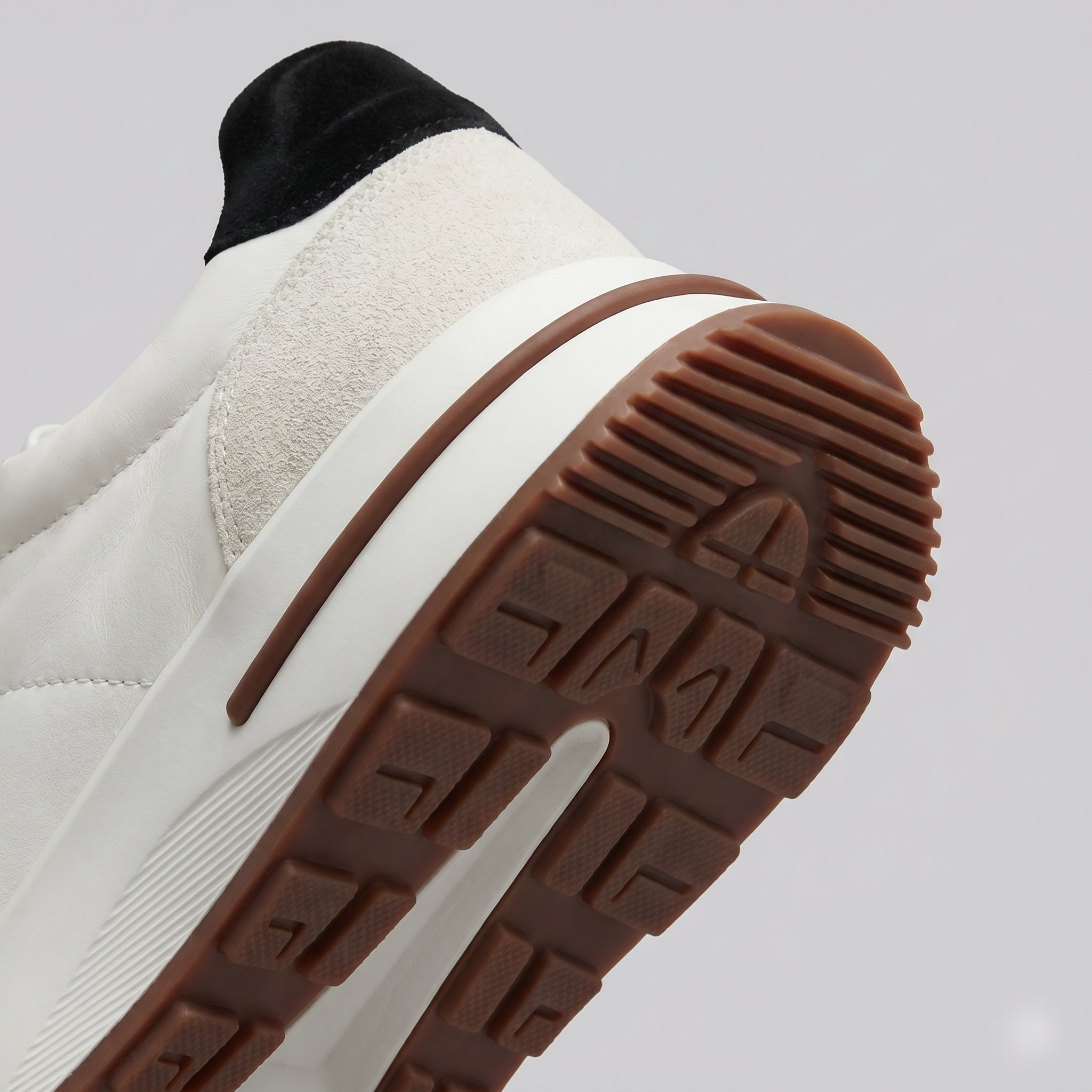 Men's Suede and Nylon Panel Sneakers