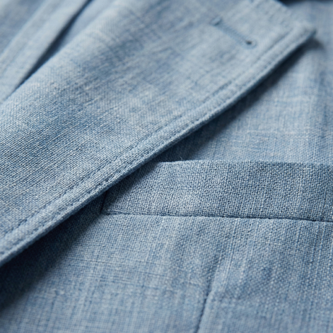 Men's Linen Blazer Jacket
