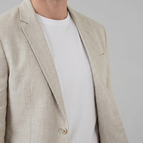 Men's Linen Blazer Jacket