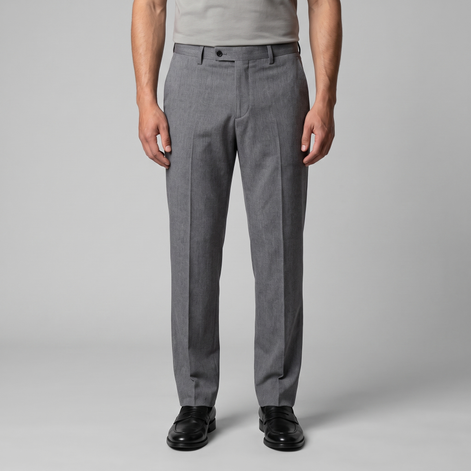 Men's Tailored Flat Front Pants
