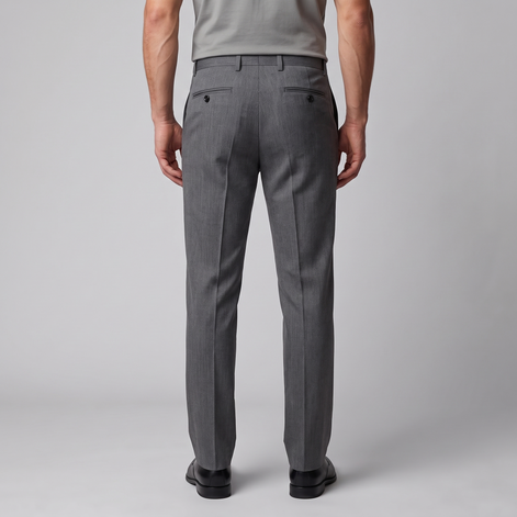 Men's Tailored Flat Front Pants
