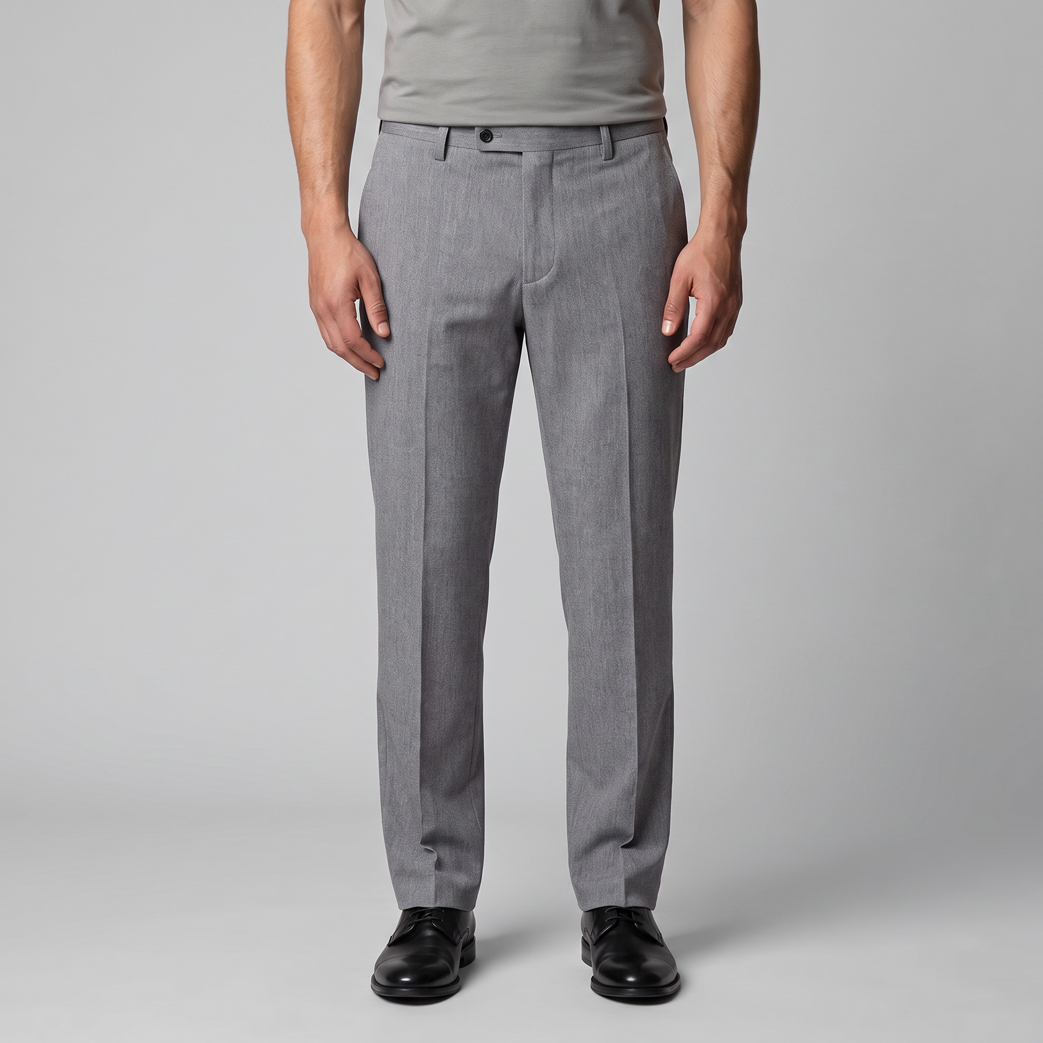 Men's Tailored Flat Front Pants