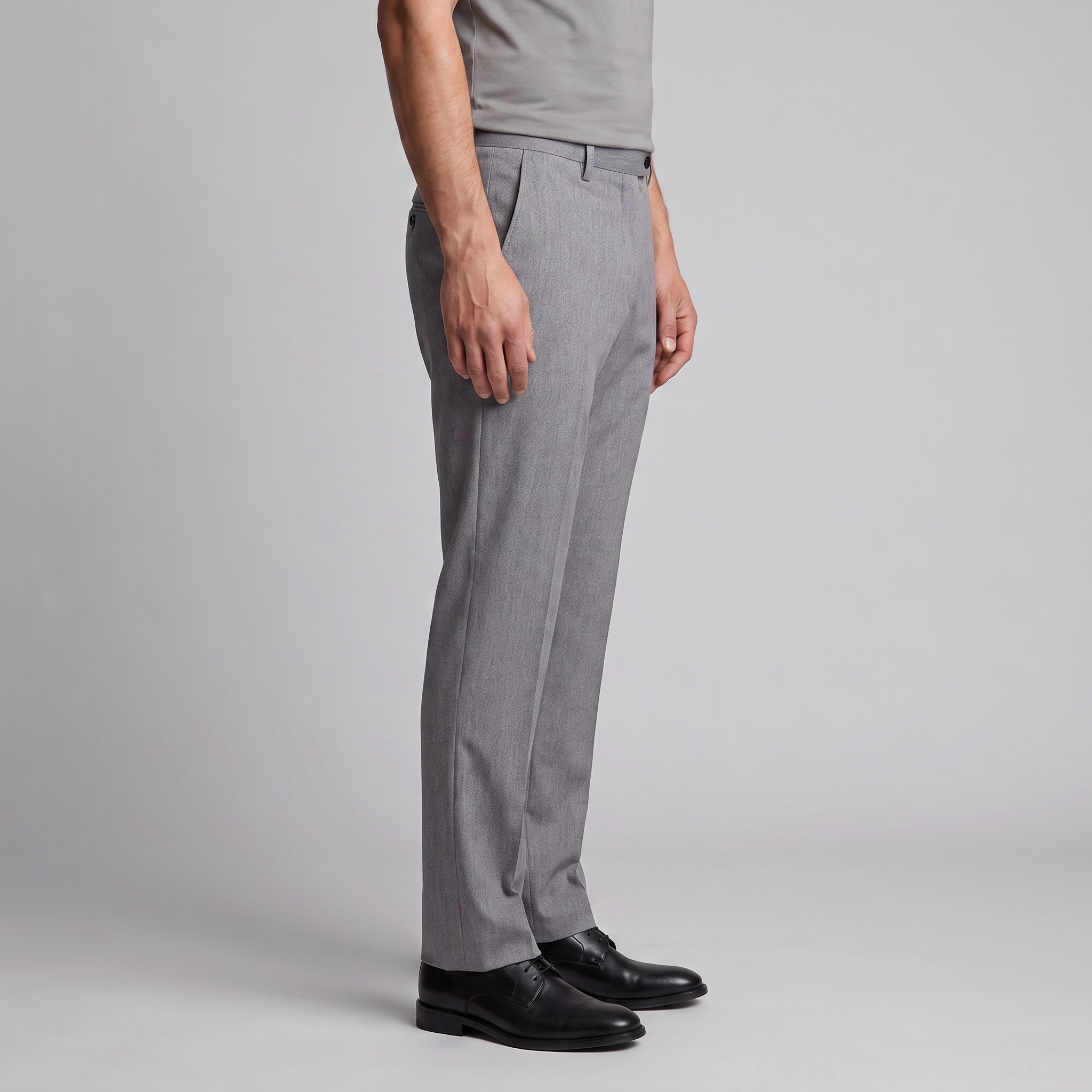 Men's Tailored Flat Front Pants