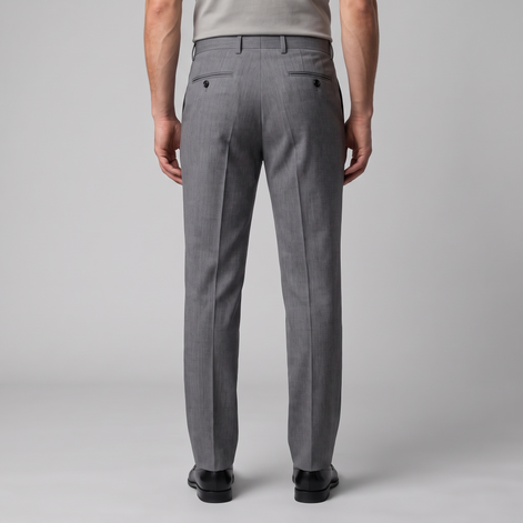 Men's Tailored Flat Front Pants