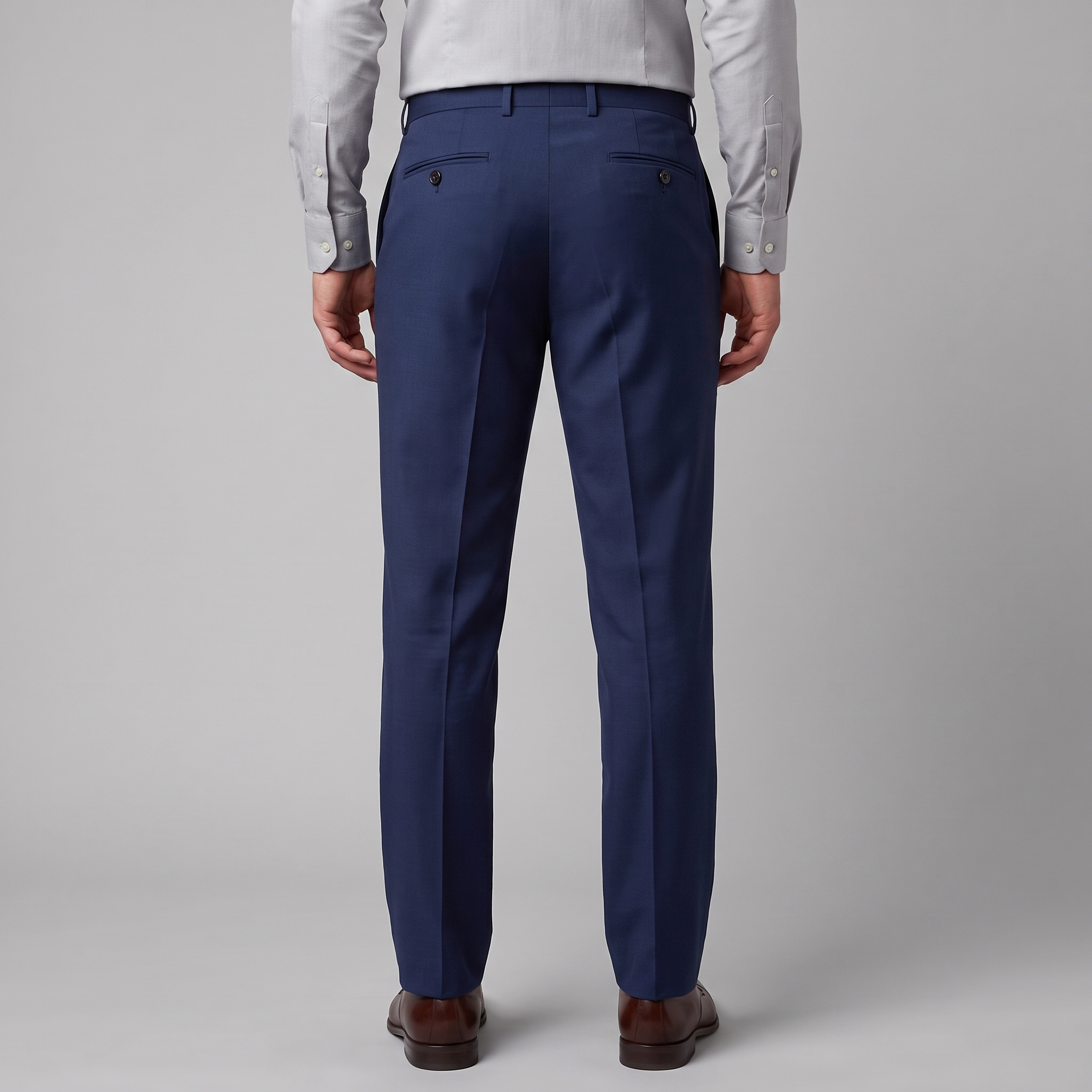 Men's Tailored Flat Front Pants