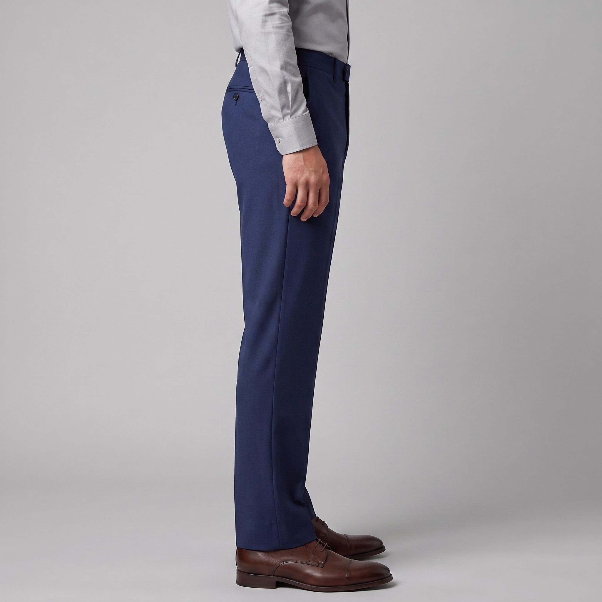 Men's Tailored Flat Front Pants