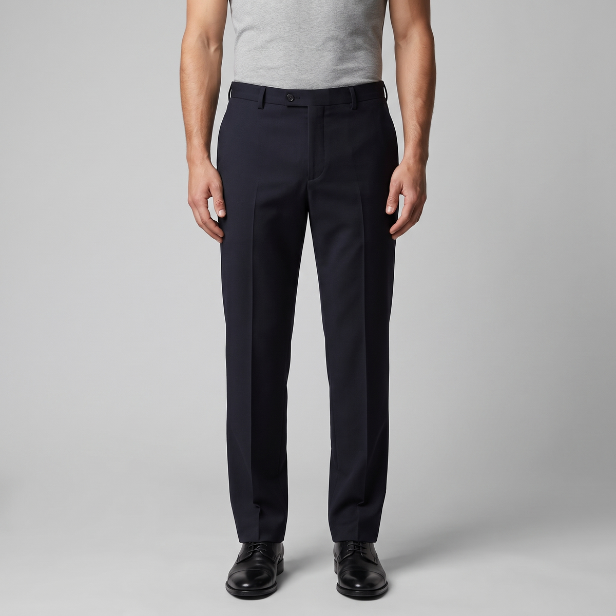 Men's Tailored Flat Front Pants