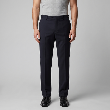 Men's Tailored Flat Front Pants