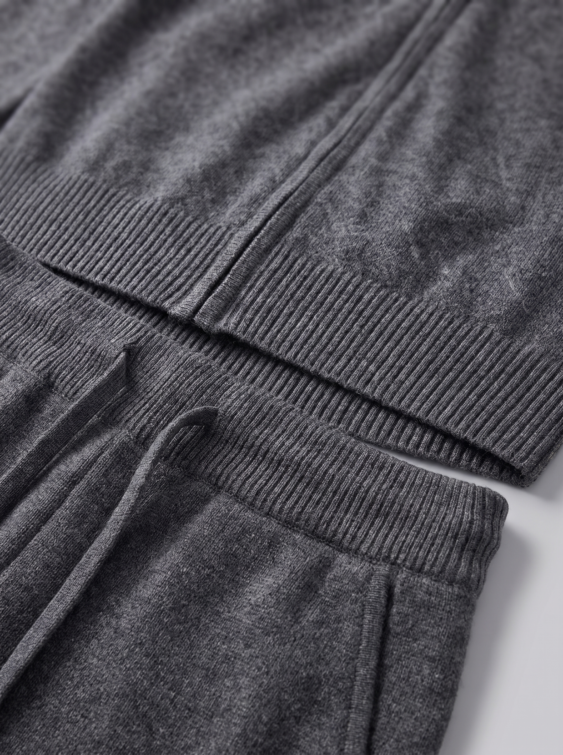 Men's Wool Knit Zip Cardigan and Trouser Co-ord Set
