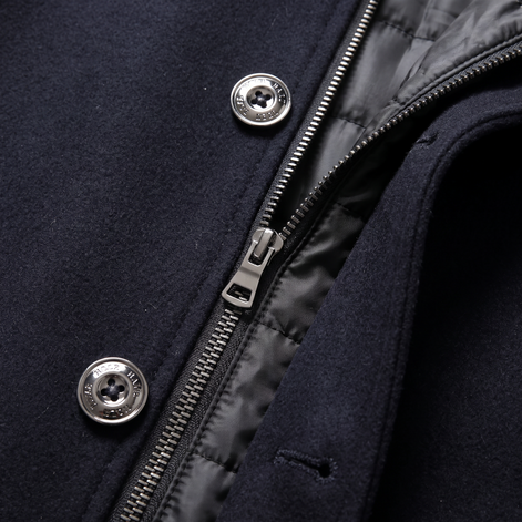 Men's Wool Stand Collar Winter Coat